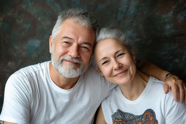 Couple planning for a secure retirement